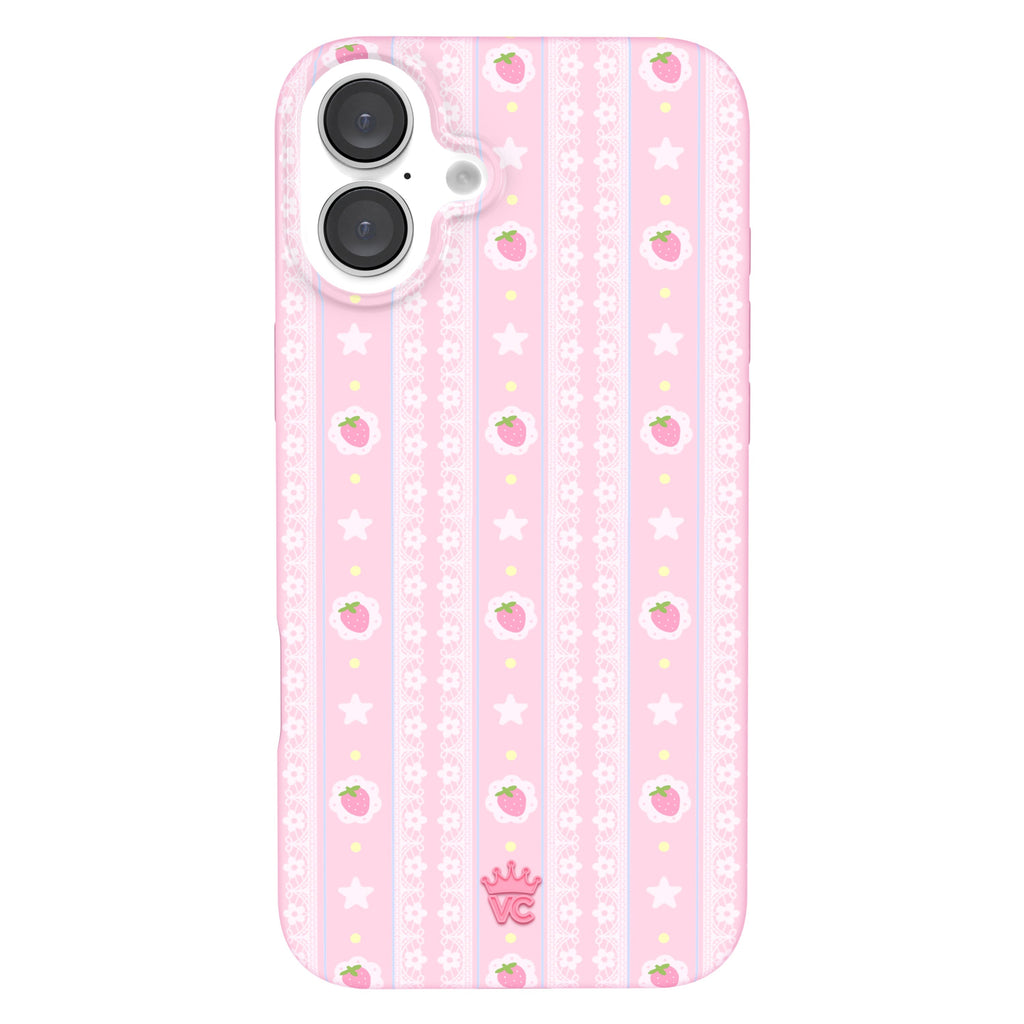 Strawberry Macaron iPhone Case