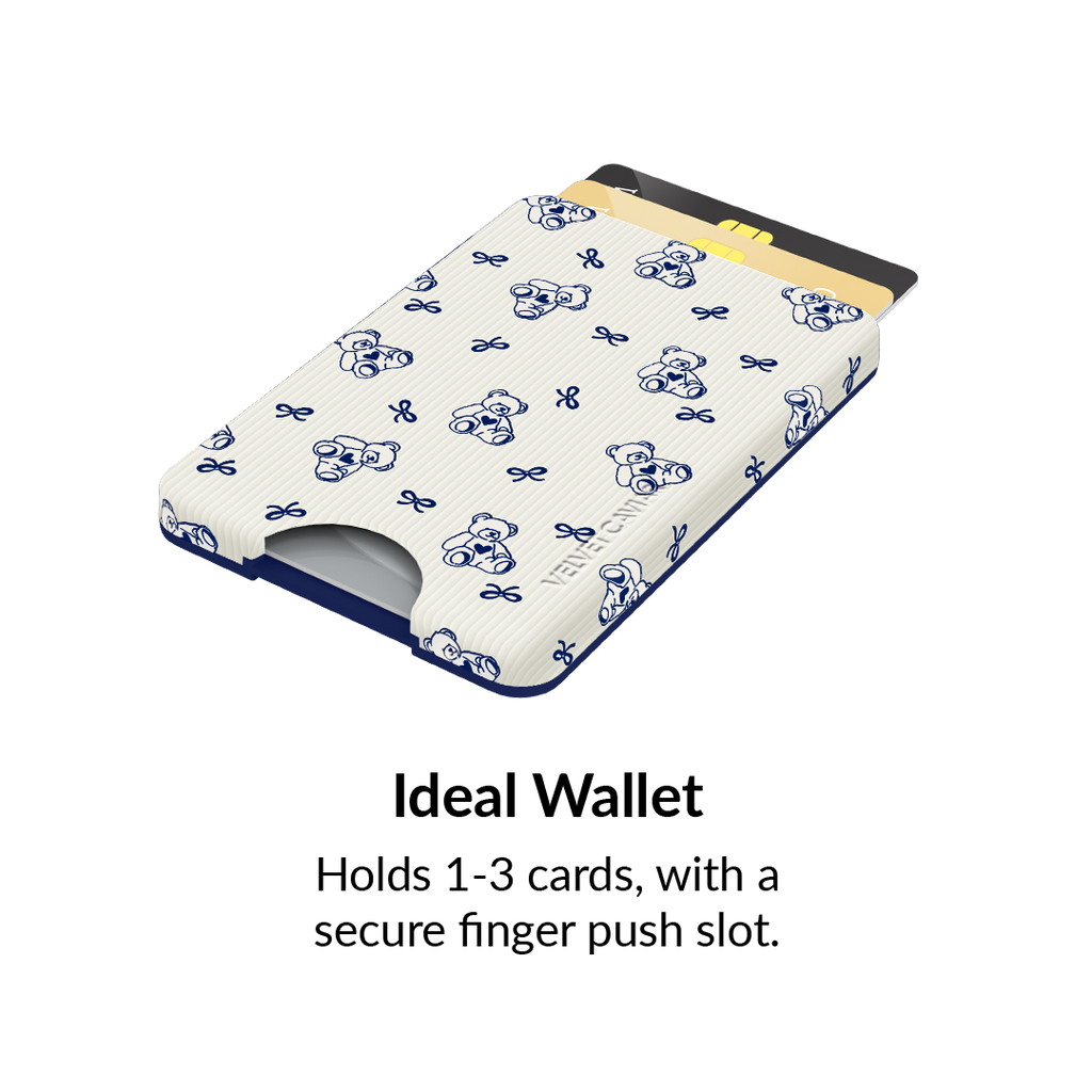 Preppy Teddy MagSafe Wallet