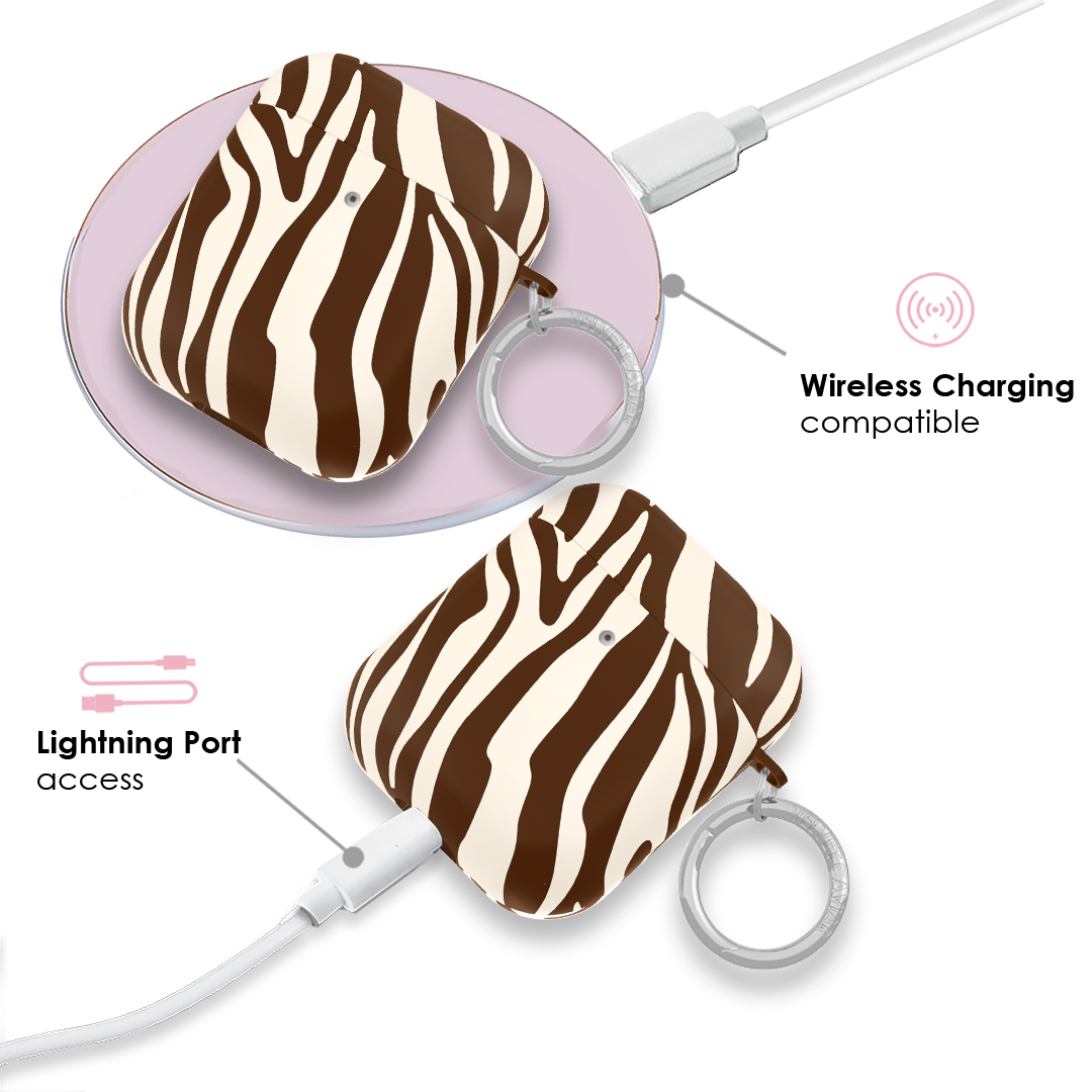 Coco Zebra AirPod Case