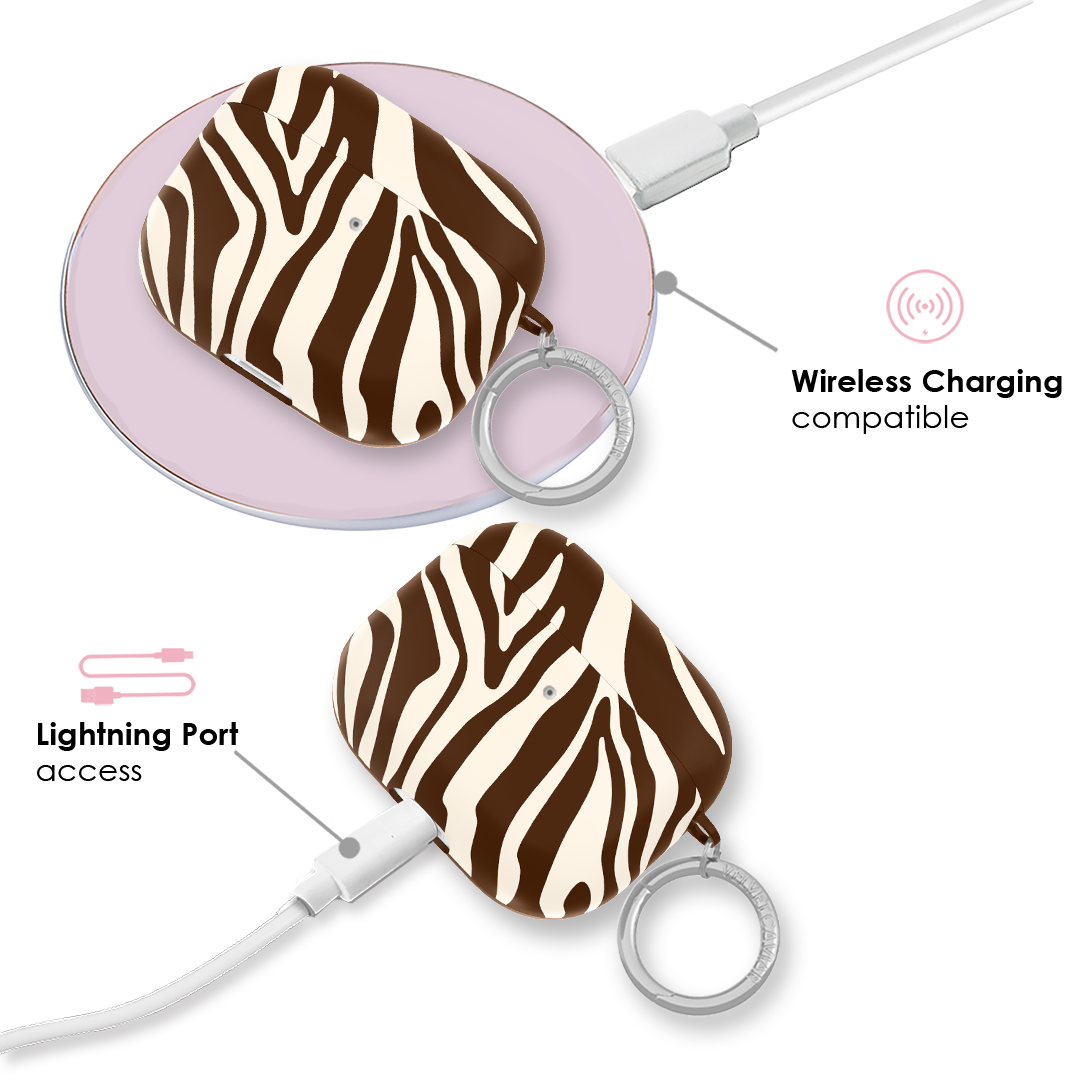 Coco Zebra AirPod Case