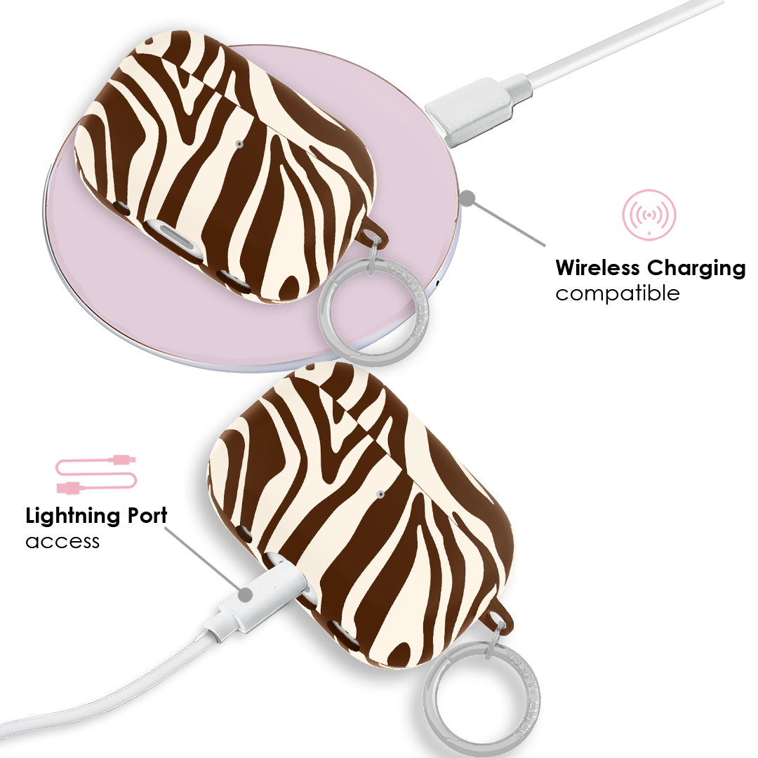 Coco Zebra AirPod Case