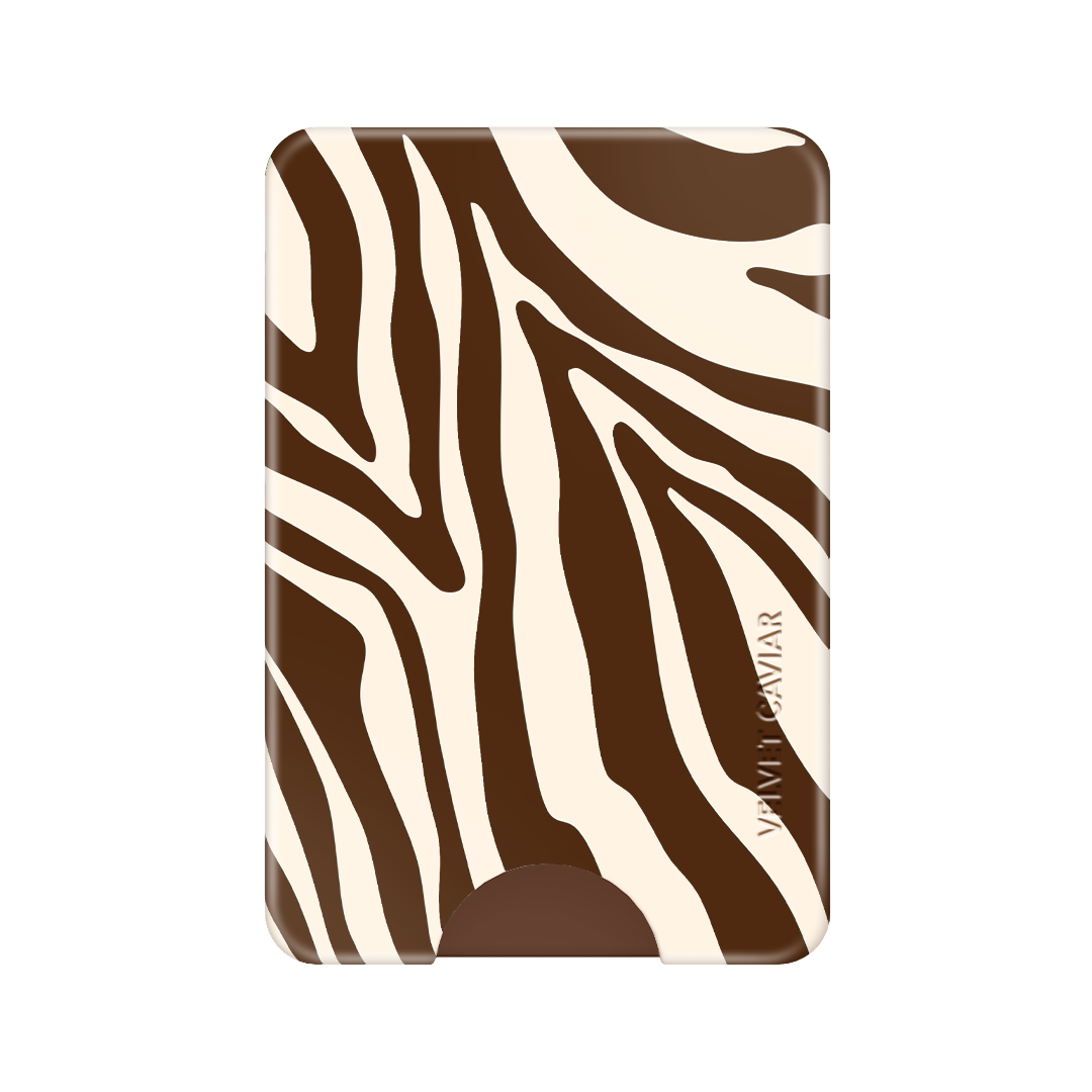 Coco Zebra MagSafe Wallet