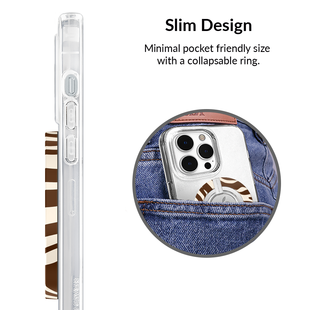Coco Zebra MagSafe Grip Ring